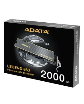 Adata Dysk SSD LEGEND 860 2TB PCIe 4x4 6000/5000 MB/s M.2