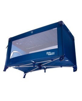 PROMEDIX ŁÓŻECZKO TURYSTYCZNE DZIECIĘCE 65X125CM NIEBIESKIE PR-803B