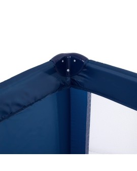PROMEDIX ŁÓŻECZKO TURYSTYCZNE DZIECIĘCE 65X125CM NIEBIESKIE PR-803B