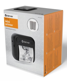 Denver MBP-32B drukarka etykiet bezpośrednio termiczny Bezprzewodowy Bluetooth