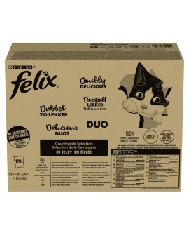 PURINA FELIX FANTASTIC DUO Mix 120x85g