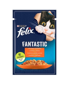PURINA FELIX FANTASTIC Mix Wiejskie smaki 120x85g