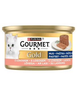 PURINA GOURMET GOLD Mus z łososiem 85g