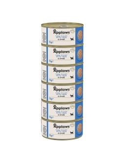 Applaws Cat Tin Tuna with Crab 6x70g
