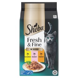 SHEBA Fresh & Fine mięsne...