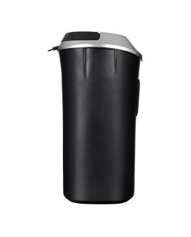 Niszczarka Activejet ASH-1201D, P-3, 25 l, ścinki 5x38 mm, 12 kartek, czarno-srebrna.