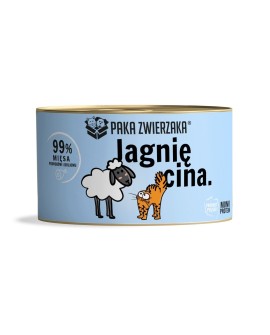 Paka Zwierzaka jagnięcina karma mokra dla kota 200g