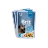 Brit Premium Family Plate dla kotów saszetki w sosie mix smaków 12x85g
