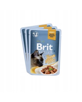 Brit Premium Family Plate dla kotów saszetki w sosie mix smaków 12x85g