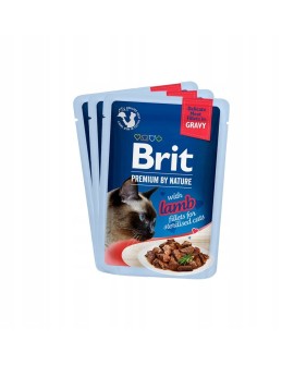 Brit Premium dla kotów sterylizowanych saszetki w sosie mix smaków 12x85