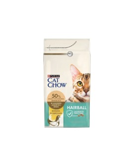 PURINA CAT CHOW Special Care Hairball Control - sucha karma dla kota - 1,5 kg
