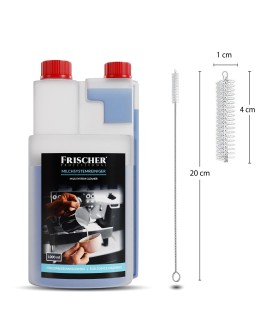 Środek do czyszczenia systemów mlecznych Frischer 1l + szczoteczka 20cm