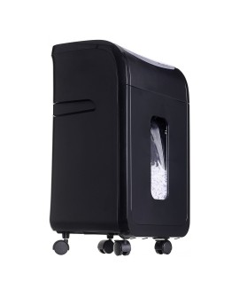 Niszczarka Activejet ASH-2502C, P-4, 28 l, ścinki 4x40 mm, 25 kartek, czarna