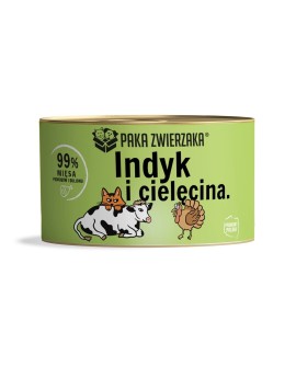 Paka Zwierzaka Indyk z cielęciną 200g