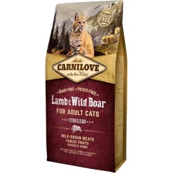 CARNILOVE CAT LAMB&WILD...