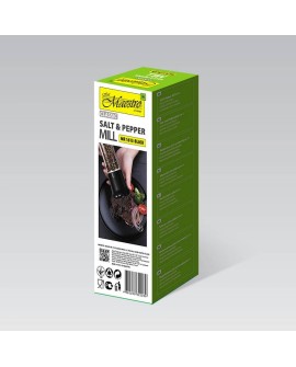 Młynek do soli/pieprzu MAESTRO MR-1613-BLACK