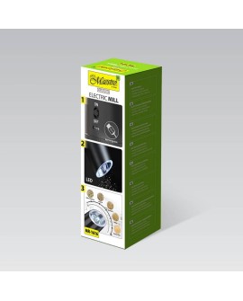 Młynek elektryczny grawitacyjny USB MAESTRO MR-1616