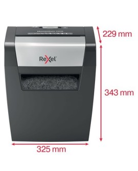 Rexel Niszczarka Momentum X406, 6 kartek, 15 l kosz
