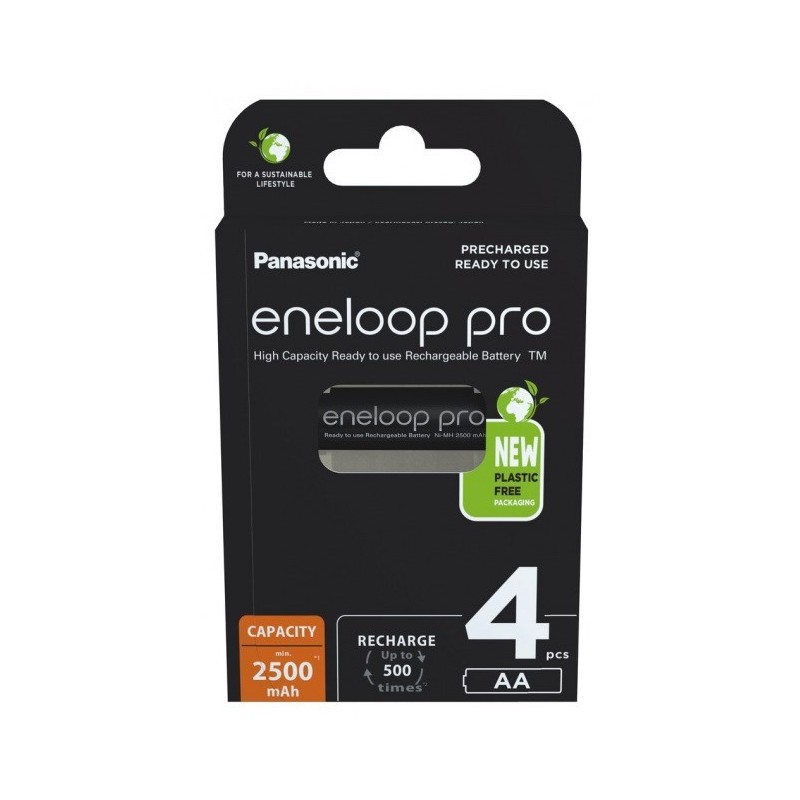 PANASONIC ENELOOP PRO AA 2500mAh 4 szt