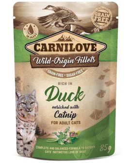 Carnilove Cat Pouch Duck&Catnip 85g