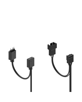 Fractal Design Aspect 12 RGB PWM Obudowa komputera Wentylator 12 cm Czarny 1 szt.