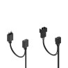 Fractal Design Aspect 12 RGB PWM Obudowa komputera Wentylator 12 cm Czarny 1 szt.