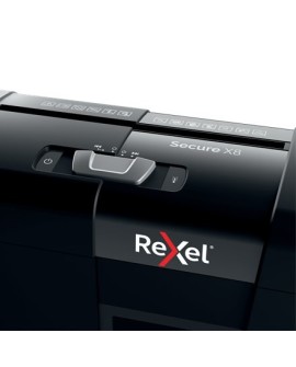 Rexel Niszczarka Secure X8 (P-4), 8 kartek, 14 l kosz