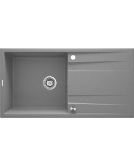 Zlewozmywak granitowy 1-komorowy z ociekaczem ZQE_S713 5907650874225