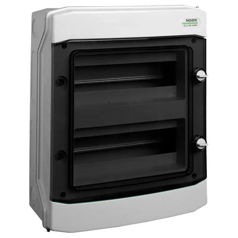Obudowa instalacyjna natynkowa, plastikowa, natynk., IP65, 2 rzędy, 12 modułów, 1500V DC