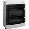 Obudowa instalacyjna natynkowa, plastikowa, natynk., IP65, 2 rzędy, 12 modułów, 1500V DC