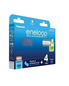 PANASONIC ENELOOP AAA 800mAh 4 szt + box