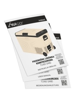 PRZENOŚNA LODÓWKA KOMPRESOROWA TCX60 SAND