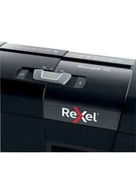 Rexel Niszczarka Secure X6, (P-4), 6 kartek, 10 l kosz
