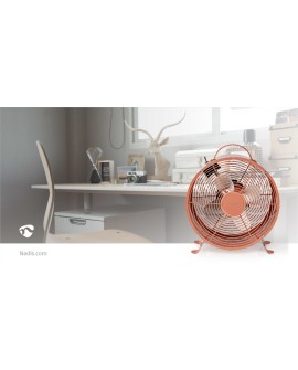 Nedis FNCL10PK20 wiatrak domowy Różowy