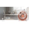 Nedis FNCL10PK20 wiatrak domowy Różowy