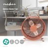 Nedis FNCL10PK20 wiatrak domowy Różowy