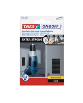 TESA 55228-00 rzepa Rzep Czarny