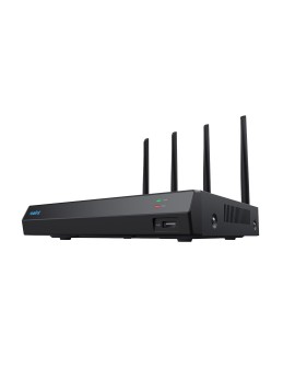 Reolink NVS12W - 12-kanałowy rejestrator NVR Wi-Fi 6, obsługa kamer do 16 MP, Wi-Fi 5/2,4 GHz, dysk twardy 2 TB, pojemność