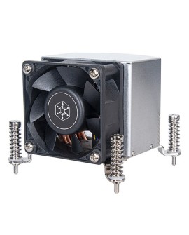 Silverstone SST-AR09-1700 system chłodzenia komputerów Procesor Chłodnica powietrza 6 cm Czarny, Szary 1 szt.