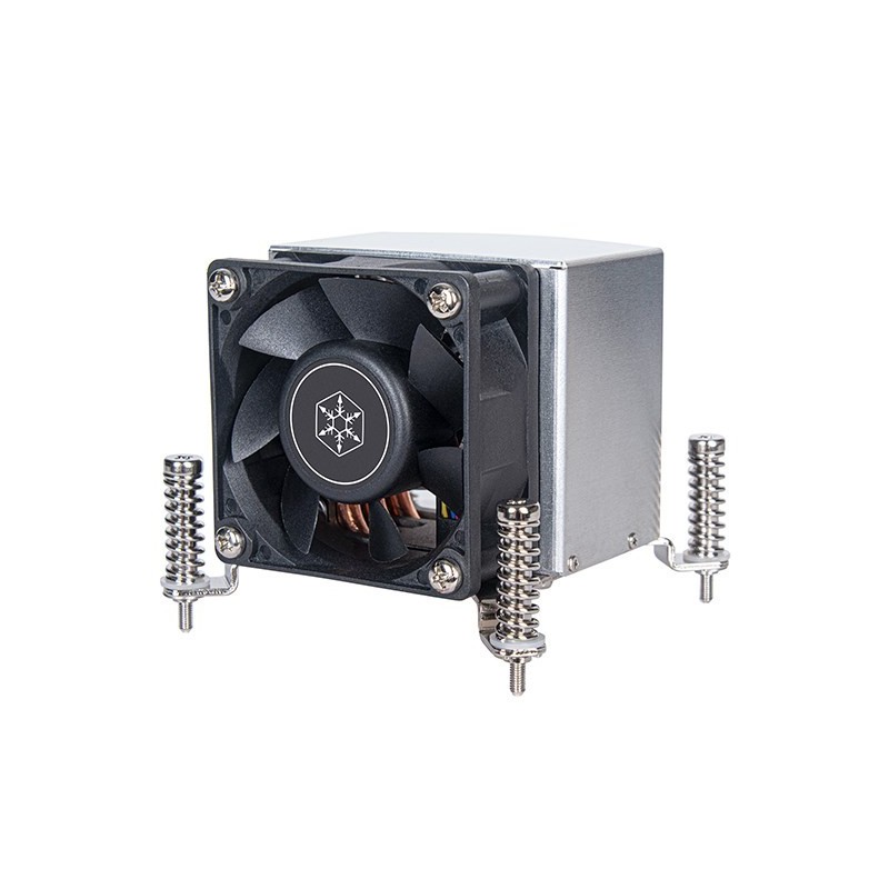 Silverstone SST-AR09-1700 system chłodzenia komputerów Procesor Chłodnica powietrza 6 cm Czarny, Szary 1 szt.