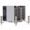 Silverstone SST-AR09-1700 system chłodzenia komputerów Procesor Chłodnica powietrza 6 cm Czarny, Szary 1 szt.