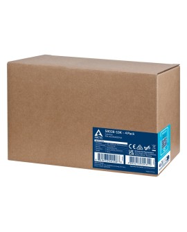 ARCTIC S8038-10K Procesor Wentylator 8 cm Czarny 4 szt.