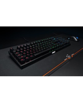 GIGABYTE AMP900 Podkładka dla graczy Czarny, Pomarańczowy
