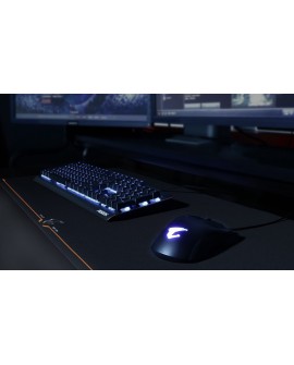 GIGABYTE AMP900 Podkładka dla graczy Czarny, Pomarańczowy