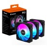 Wentylator Gigabyte AORUS EZ CHAIN FAN 120, ARGB, 3-pak