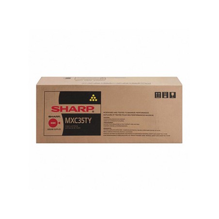 Sharp oryginalny toner MX-C35TY, yellow, 6000s