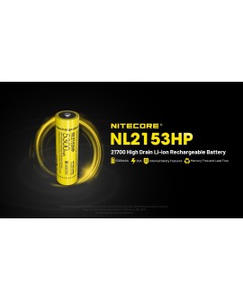 Akumulator Nitecore NL2153HP 21700 5300mAh LI-ION 3,6V
