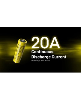 Akumulator Nitecore NL2153HP 21700 5300mAh LI-ION 3,6V