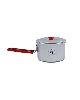 Trangia T-Cup z czerwonym uchwytem + pokrywka