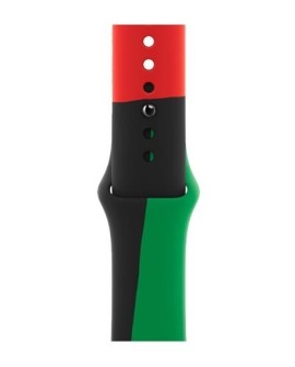 Pasek Apple Sport Belt Black Unity, do zegarka 40mm M/L
